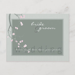 WEDDING INVITATION :: cherry blossom Postcard
