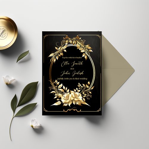 Wedding Invitation Editable Luxury Designs