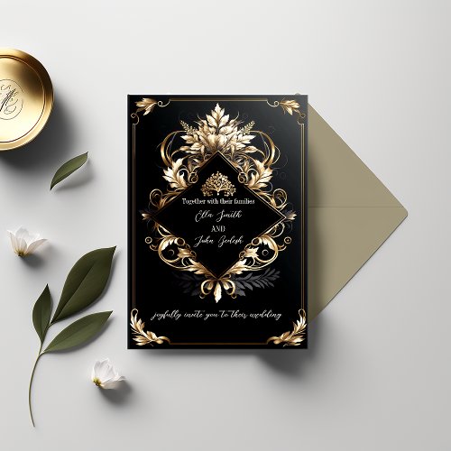 Wedding Invitation Editable Luxury Designs