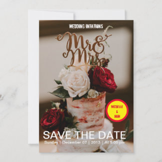 Wedding Invitation elegant movie cover