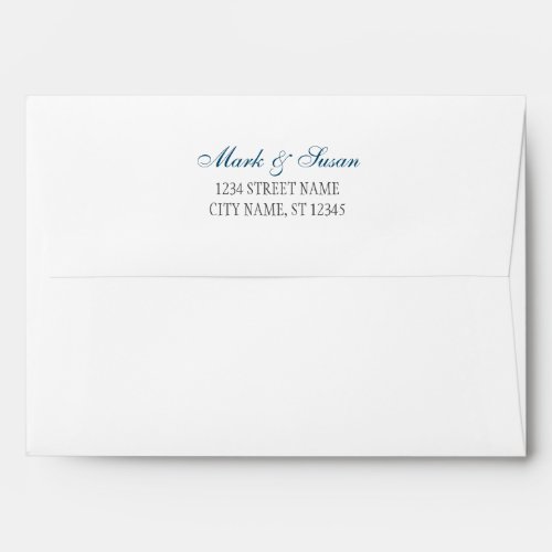 Wedding Invitation Envelop 5.25 x 7.25 Envelope