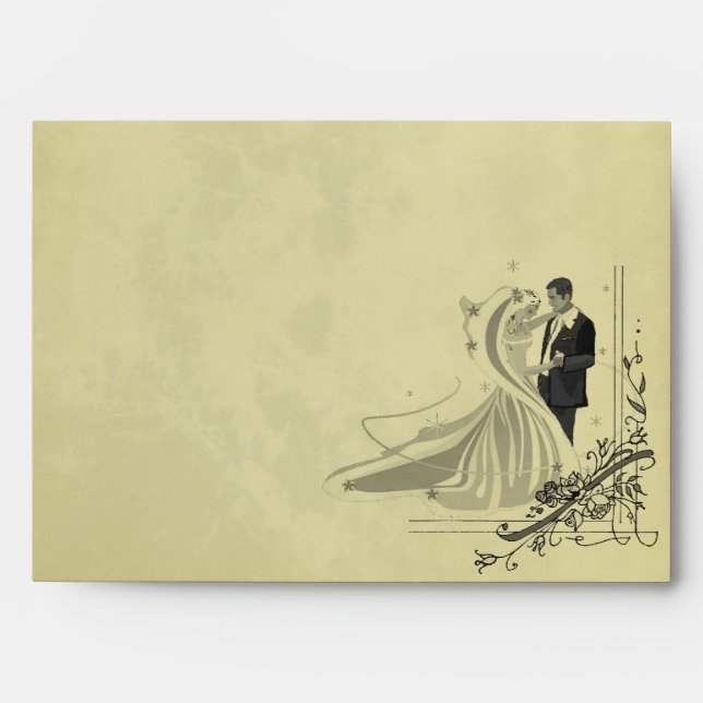 Wedding Invitation Envelope (Front)