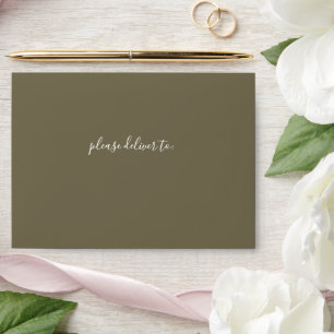 Wedding Invitation Envelope