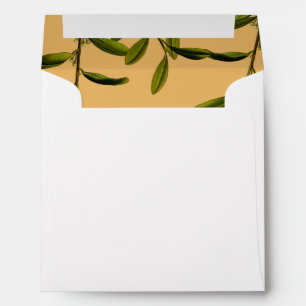 Wedding Invitation Envelope - Nature - Yellow