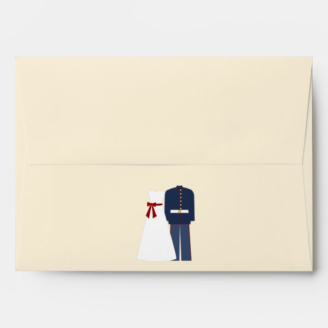 Wedding Invitation Envelopes (Back (Top Flap))