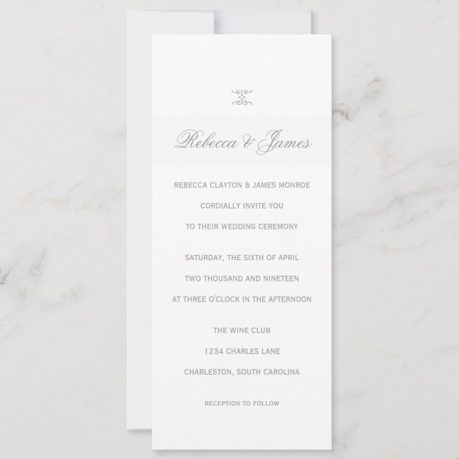 Wedding Invitation | Featured (Front)