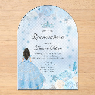 WEDDING INVITATION / FIVE YEARS ACRILIC OVALADO