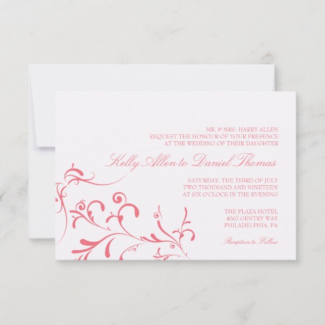 Wedding Invitation | Floral Grace |lppi (Front)