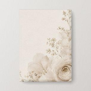 Wedding Invitation for Modern European Events Button