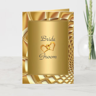 Wedding  Invitation Gold