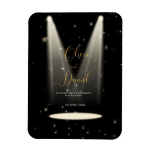 wedding invitation magnet