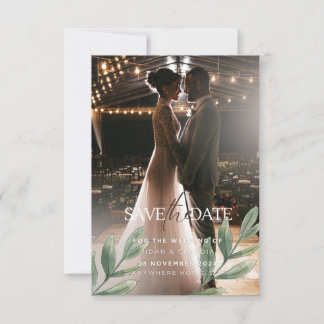 Wedding invitation - modern stylish and classic