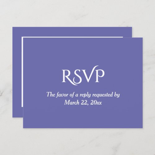 Wedding Invitation Postcard