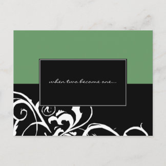 Wedding Invitation Postcard
