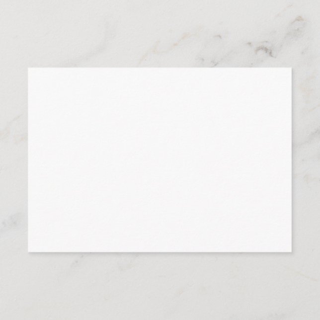Wedding Invitation RSVP Respond, Meal Options Card