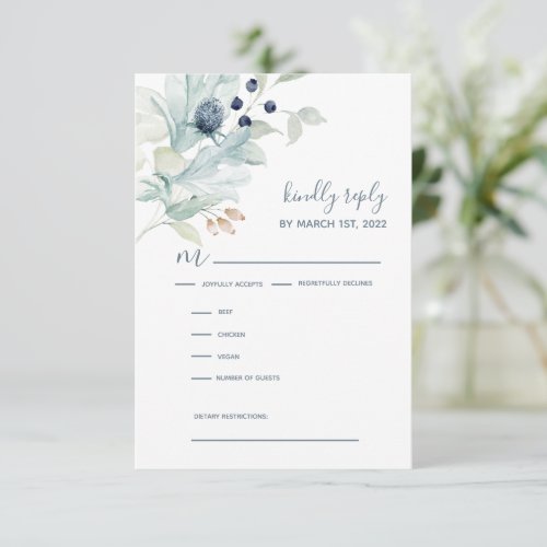 Wedding Invitation RSVP Response Cards