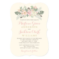 Wedding Invitation | Spring Vintage Boho