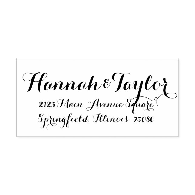 Wedding Invitation Stamp *Modern Classic* (Design)