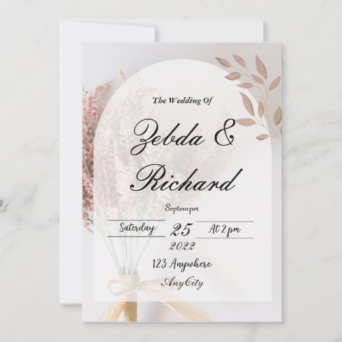 Wedding Invitation Stationary