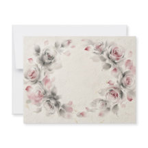 Wedding Invitation & Stationery Red Roses