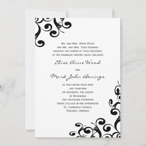 Wedding Invitation Template