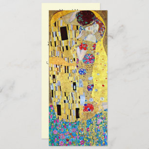 Wedding Invitation; The Kiss by Gustav Klimt Invitation