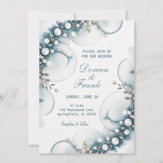 wedding invitation Together with Love