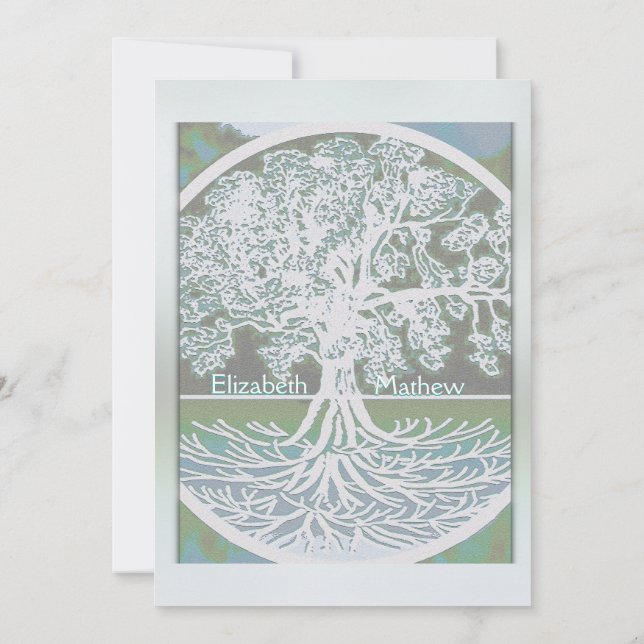 Wedding Invitation | Tree of Life (Back)