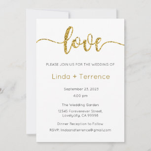 Wedding Invitation, Wedding Stationary, Heart Invitation