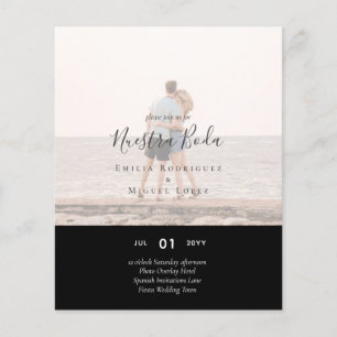 Wedding Invitation with Photo Overlay Flyer