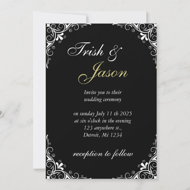 Wedding invitations (Front)