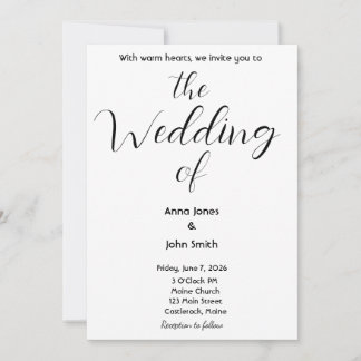 Wedding Invitations