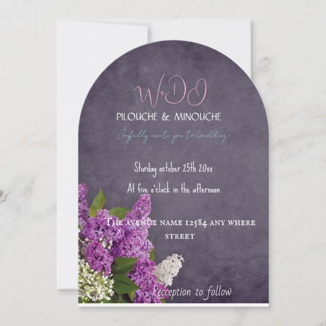 Wedding Invitations (Front)