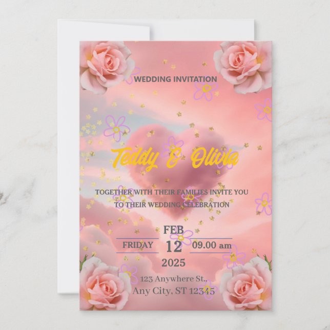 wedding Invitations (Front)