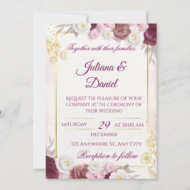 Wedding invitations (Front)