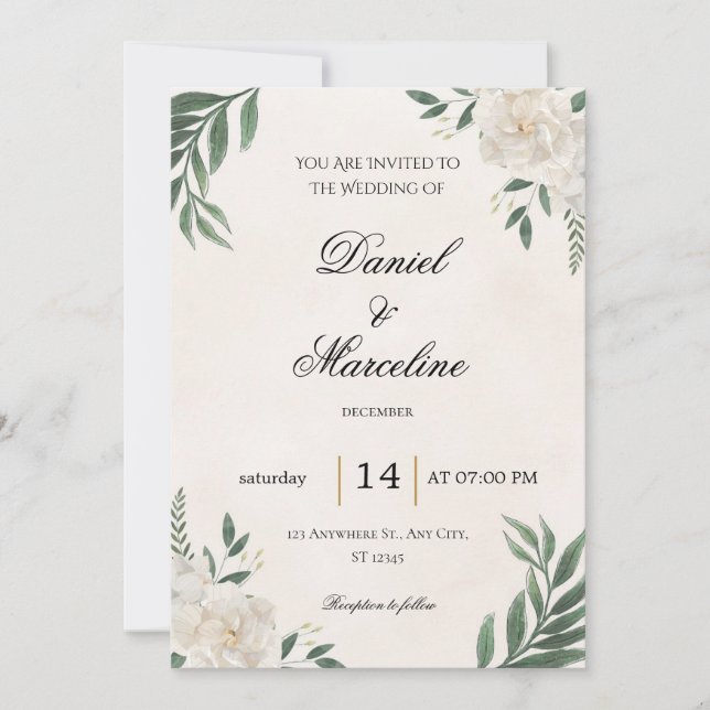 Wedding Invitations (Front)