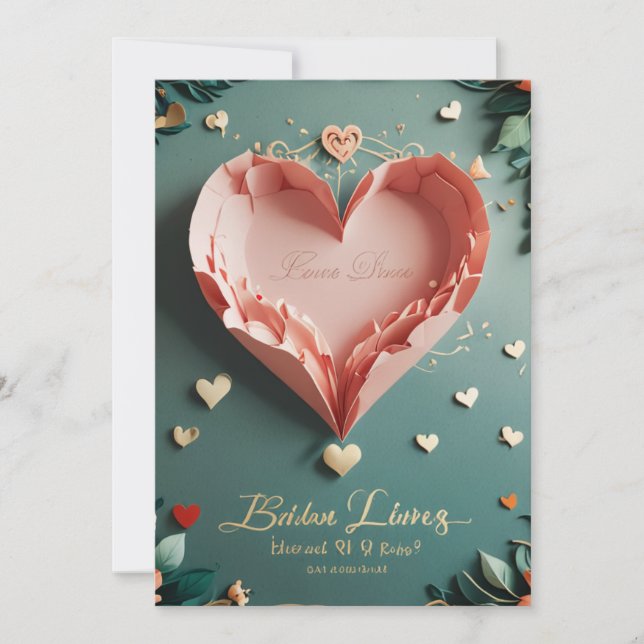 Wedding invitations & Announcements Design (Front)