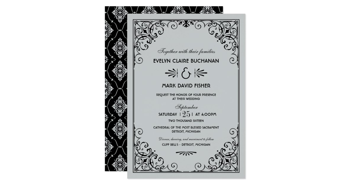 Style Art Wedding Invitations 5