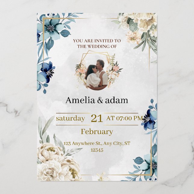 Wedding invitations cards  (Front)