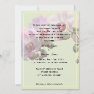 wedding invitations from bride's parents