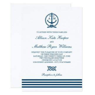 Nautical Themed Wedding Invitations Mospens Studio Nautical Themed Wedding Invitations And Garter With Rhinstones