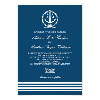Nautical Theme Wedding Invitations Decoration Ideas Free Printable Nautical Wedding Invitations