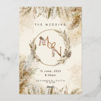 Wedding Invitations: The Perfect Beginning to Your Foil Invitation
