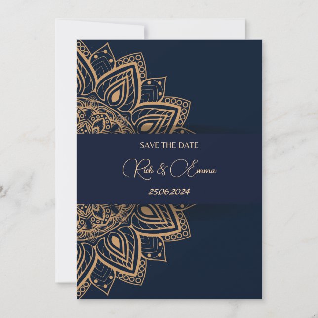 Wedding Invitations with Elegant Design (Front)