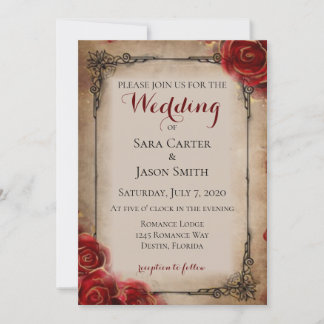 wedding invite