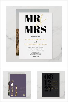 Wedding Invite Collections by Various