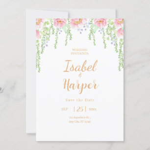 Wedding Invite Fairy Tale Love Invitation Invitati