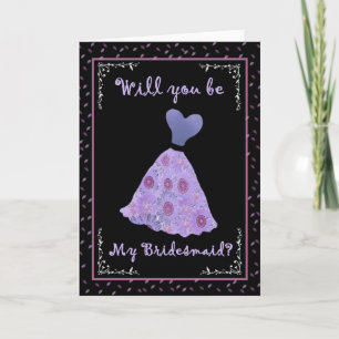Wedding Invite – Will You Be My Bridesmaid?