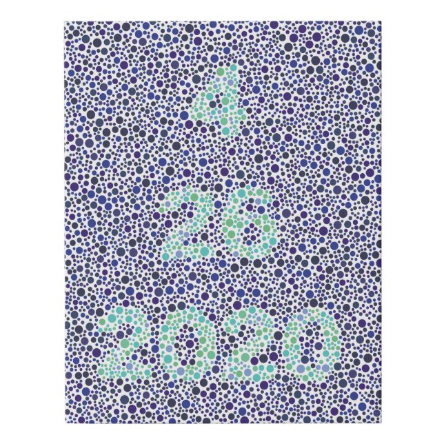 Wedding Ishihara Faux Canvas Print (Front)