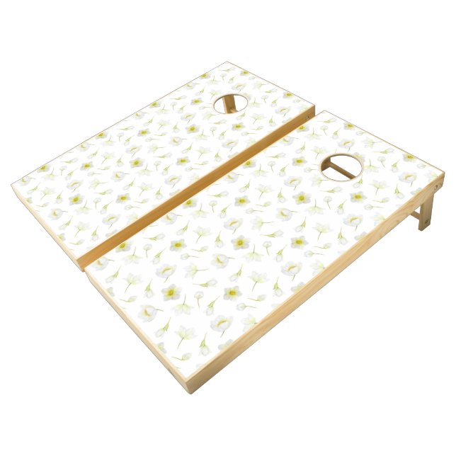 Wedding Joy Cornhole Set (Angled)